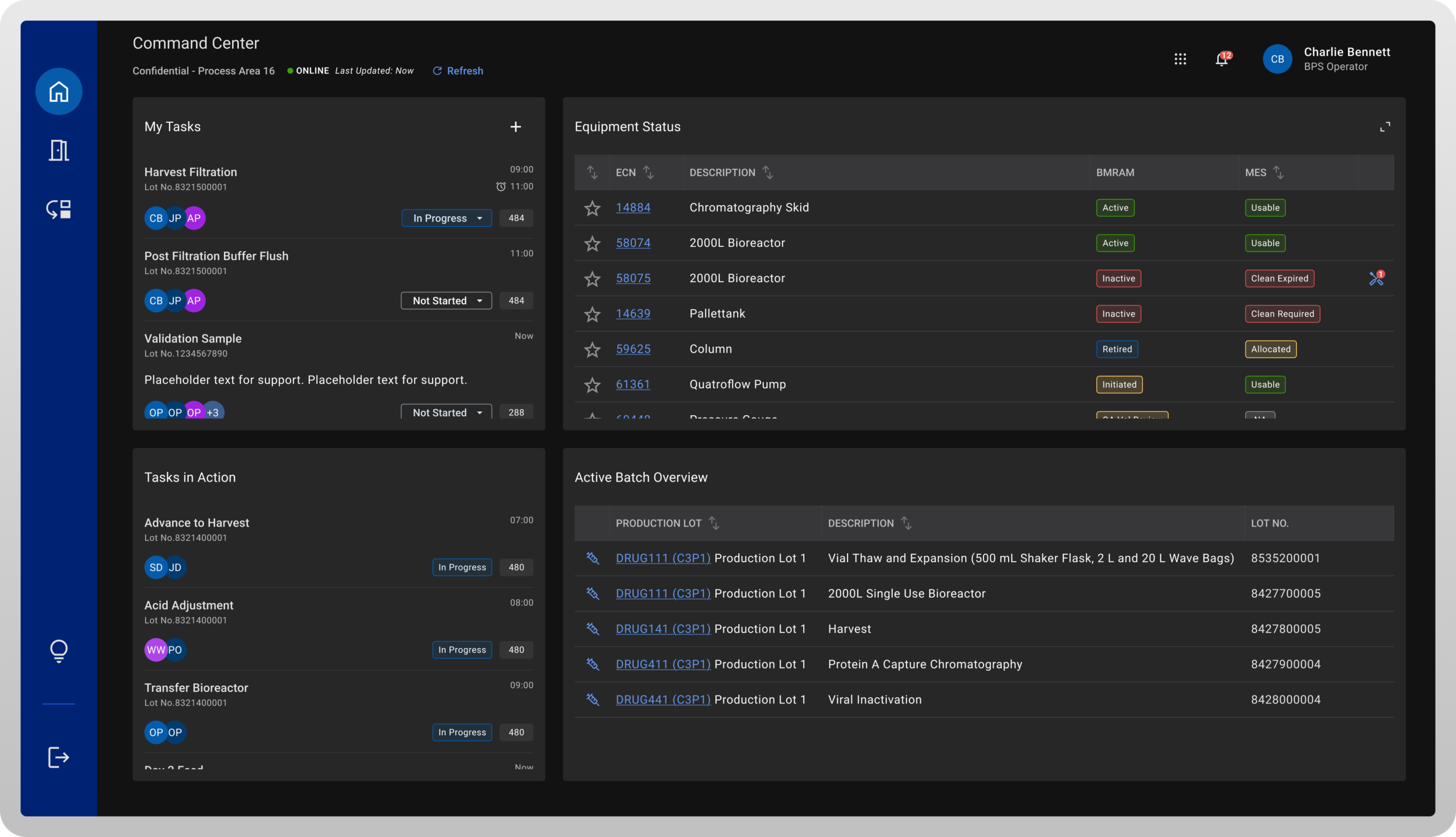 strokeCommand Center